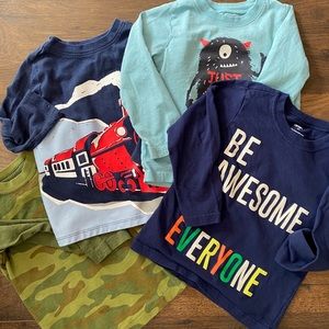 Toddler Boy Lot 2T Carter’s and Old Navy
